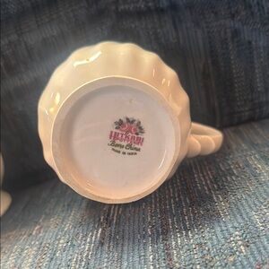 Bone China Cream Coffee Mug